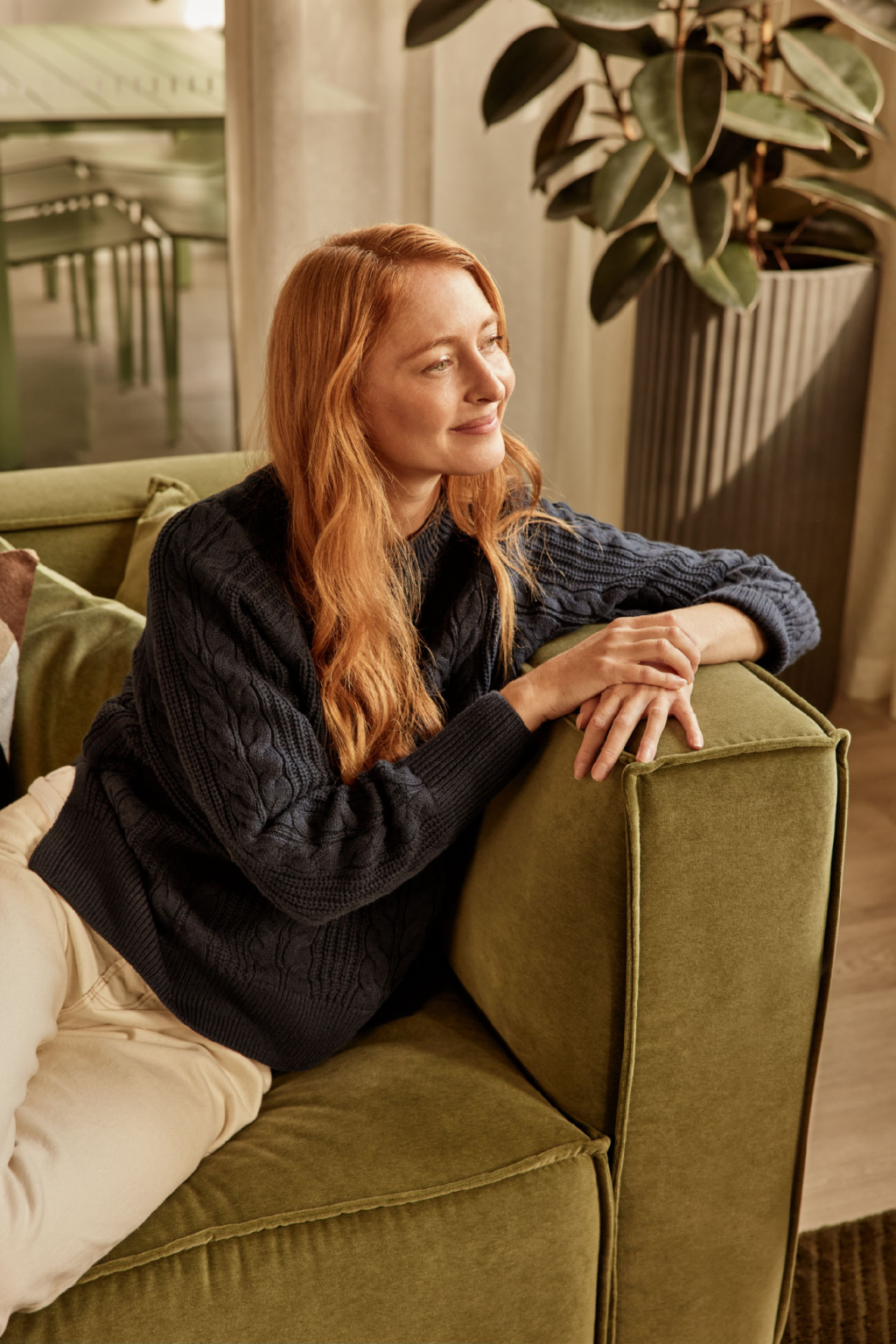 Relax on the sofa